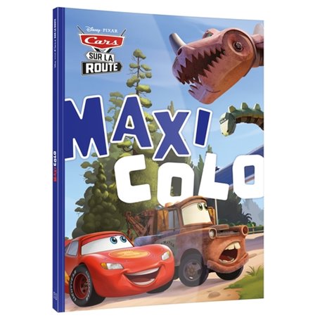 CARS SUR LA ROUTE - Maxi Colo - Disney Pixar