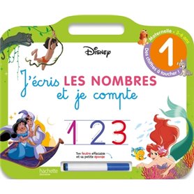 Disney - Les grands Classiques Disney - Ardoise J'écris les nombres et je compte  (3-6 ans)