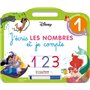 Disney - Les grands Classiques Disney - Ardoise J'écris les nombres et je compte  (3-6 ans)