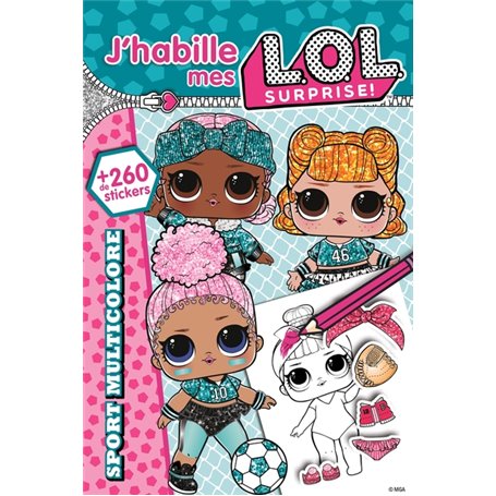 L.O.L. Surprise! - J'habille - Sport multicolore