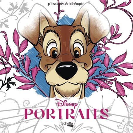 Carrés Art-thérapie Portraits Disney