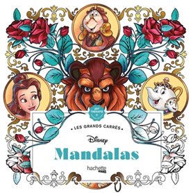 Les grands carrés Disney Mandalas