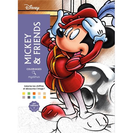 Coloriages mystères Disney - Mickey and friends