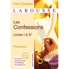 Les Confessions, livre I à IV