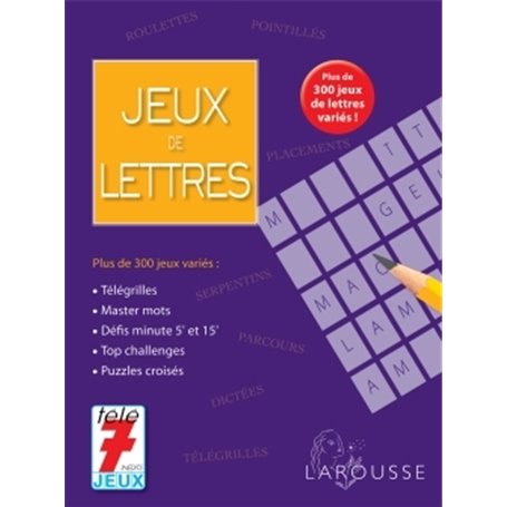 Maxi jeux de lettres