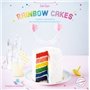 Rainbow cakes