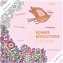 52 bonnes résolutions à colorier