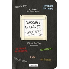 Saccage ce carnet PARTOUT !