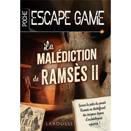 Escape game de poche La malédiction de Ramsès II