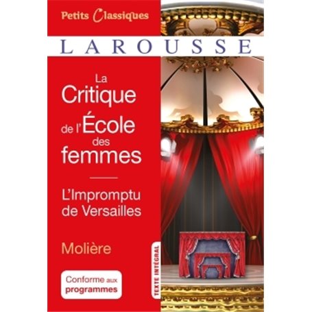 La critique de L'Ecole des femmes- L'impromptu de Versailles