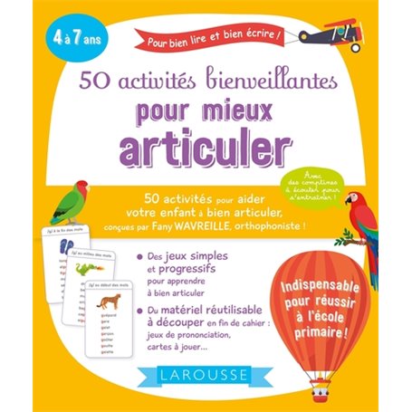 50 activités bienveillantes pour mieux articuler