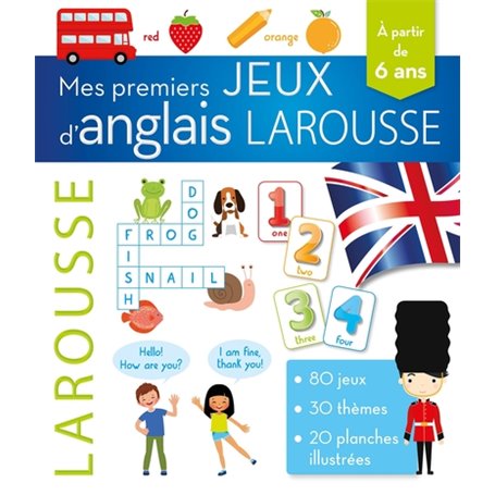 Mes premiers jeux d'anglais Larousse