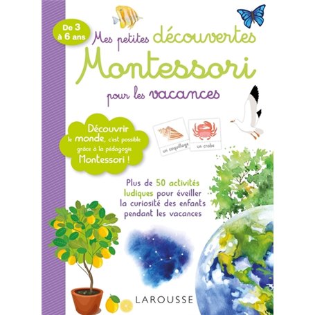 Mes petites découvertes Montessori pour les vacances