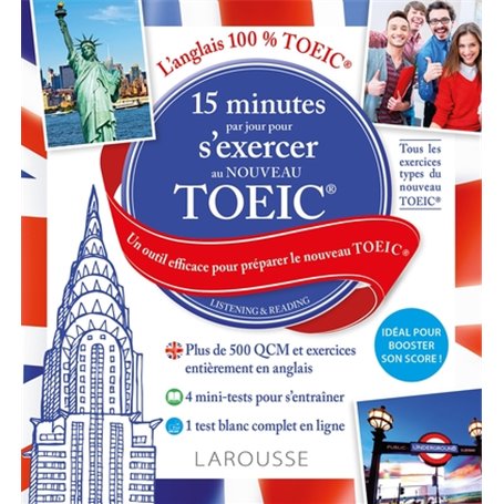 15 minutes par jour pour s'exercer AU TOEIC