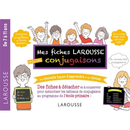 Mes fiches Larousse, spéciales Conjugaisons