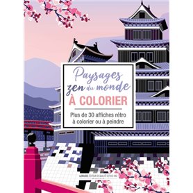 Paysages zen du monde à colorier