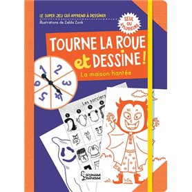 Tourne la roue et dessine, la maison hantée