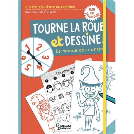 Tourne la roue et dessine, personnages de contes