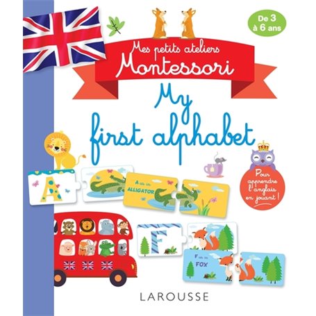 Mes petits ateliers Montessori My first alphabet