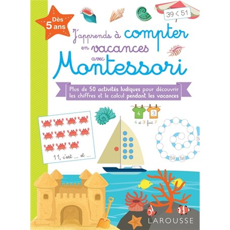 J'apprends à compter en vacances avec Montessori