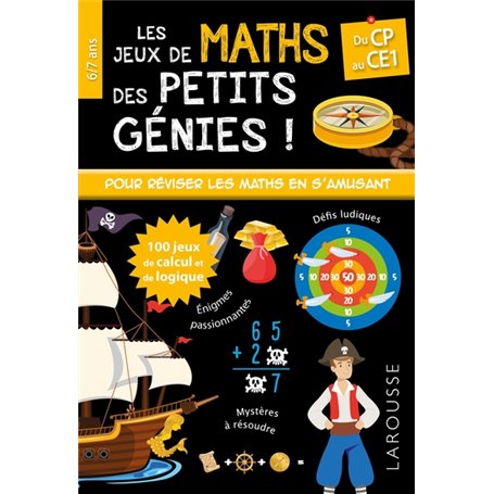 Les JEUX de MATHS et LOGIQUE des petits génies CP