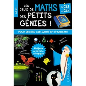 Les JEUX de MATHS et LOGIQUE des petits génies CE1