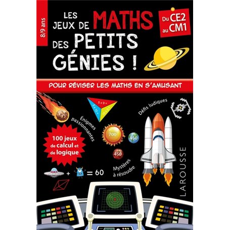 Les JEUX de MATHS et LOGIQUE des petits génies CE2