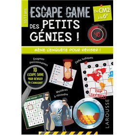 Escape games des petits génies CM2