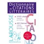 DICTIONNAIRE DES CITATIONS LITTERAIRES