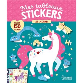 Mes tableaux stickers - Les licornes