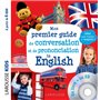 Mon premier guide de conversation et de prononciation in english (CD)