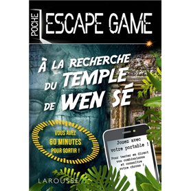 Escape game de poche - A la recherche du temple de Wen Se