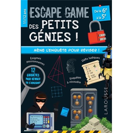 Escape game des petits génies 6e-5e