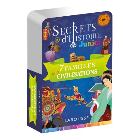 Secrets d'histoire junior - Jeu des 7 familles, Spécial Grandes civilisations