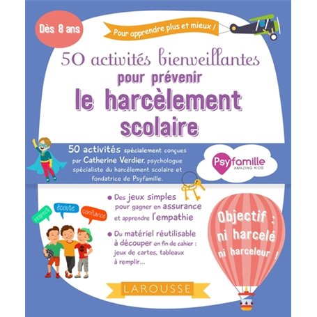 50 activités bienveillantes pour prévenir le harcèlement scolaire