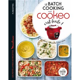 Le batch cooking au cookeo, c'est facile !