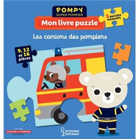 Mon livre puzzle - Les camions des pompiers