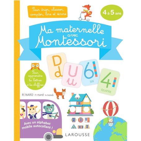 Ma maternelle avec MONTESSORI, 4-5 ans