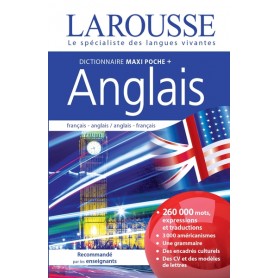 Dictionnaire Larousse Maxipoche Plus Anglais 2 en 1