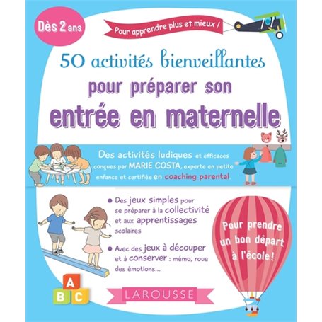 50 activités bienveillantes pour réussir son entrée à l'école