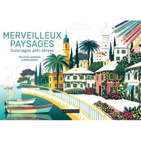 Merveilleux paysages - Coloriages anti-stress