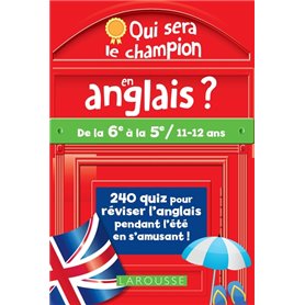 Qui sera le champion en anglais (à partir de 11 ans)