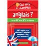 Qui sera le champion en anglais (à partir de 11 ans)