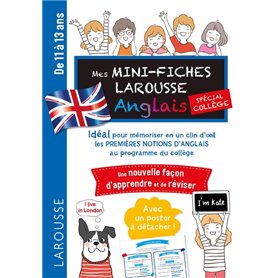 Mini fiches spécial anglais (college)