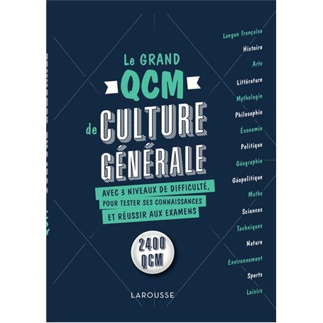 Le grand QCM de culture générale