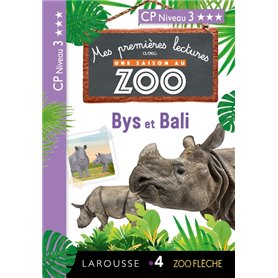 Mes premières lectures Une SAISON au ZOO - CP niveau 3 - Bys et Bali