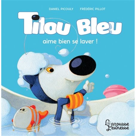 Tilou bleu aime bien se laver