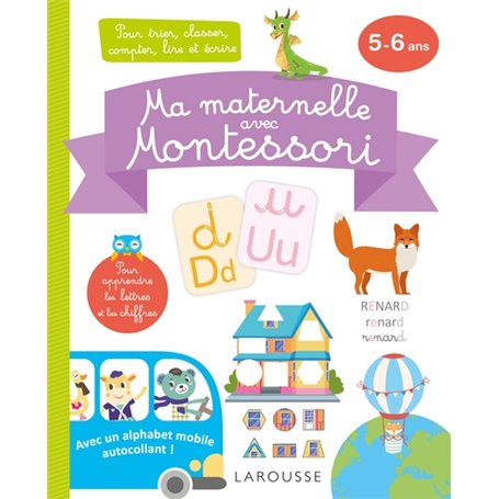 Ma maternelle avec MONTESSORI, 5-6 ans