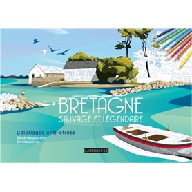 Bretagne sauvage et légendaire coloriages