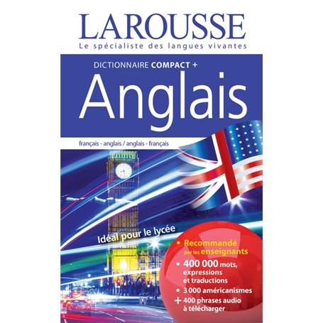 Dictionnaire compact plus français-anglais